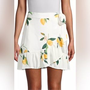 Rails Eienne Lemon Wrap Skirt. Size medium